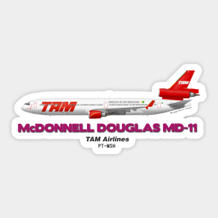 McDonnell Douglas MD-11 - TAM Airlines Sticker